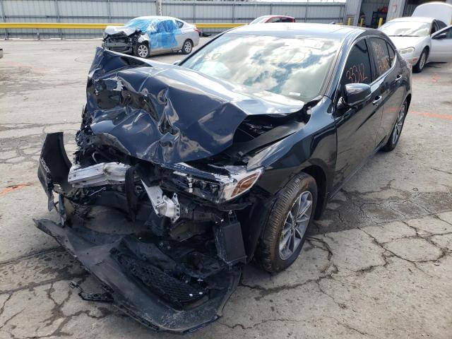 19UUB1F5XLA006389 - 2020 ACURA TLX TECHNOLOGY შავი ფოტო 2