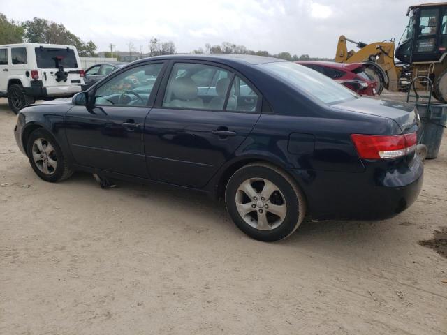 5NPET46C36H147396 - 2006 HYUNDAI SONATA GL BLUE photo 2