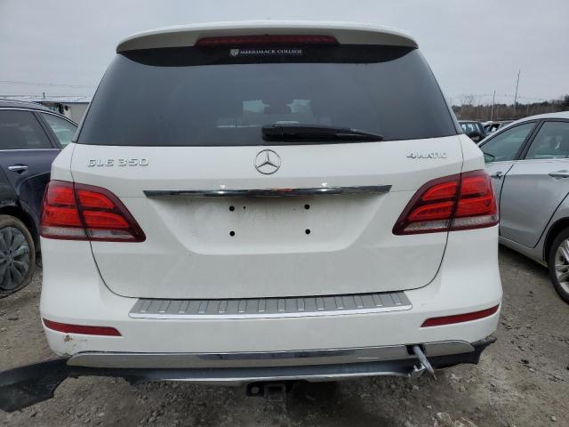 4JGDA5HB0GA727379 - 2016 MERCEDES-BENZ GLE 350 4MATIC WHITE photo 6