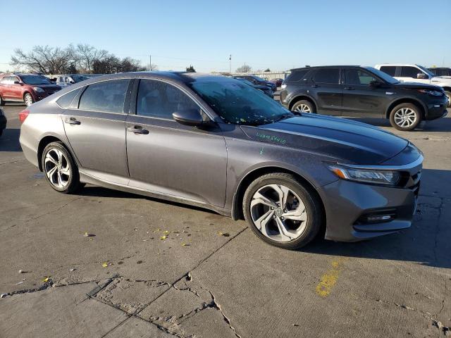 1HGCV2F55JA024093 - 2018 HONDA ACCORD EXL GRAY photo 4