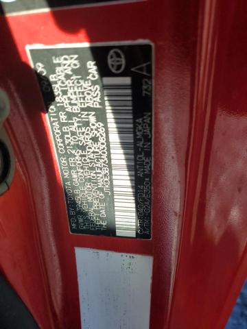 JTKDE3B73A0308269 - 2010 TOYOTA SCION TC 红色 照片 12