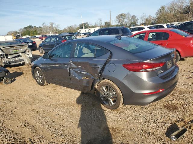 5NPD84LF0JH255446 - 2018 HYUNDAI ELANTRA SEL GRAY photo 2