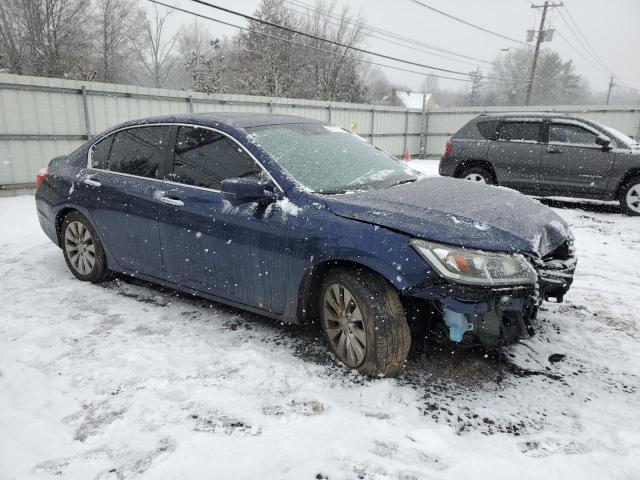 1HGCR2F86EA067569 - 2014 HONDA ACCORD EXL BLUE photo 4