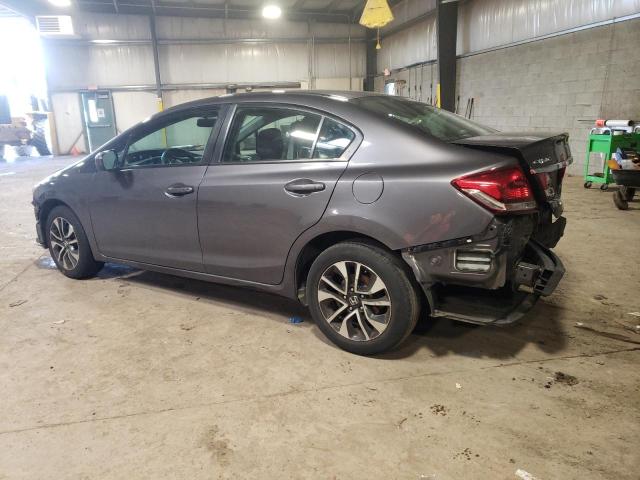 19XFB2F8XFE072403 - 2015 HONDA CIVIC EX GRAY photo 2