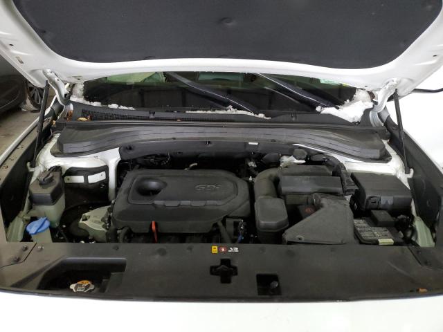 5NMS3CADXLH210970 - 2020 HYUNDAI SANTA FE SEL Սպիտակ լուսանկար 12