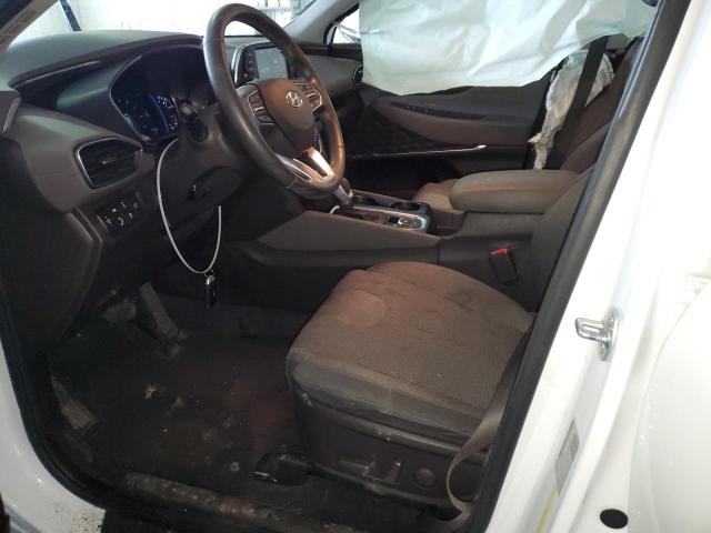 5NMS3CADXLH210970 - 2020 HYUNDAI SANTA FE SEL Սպիտակ լուսանկար 7