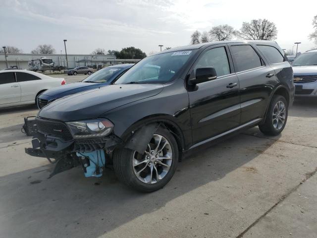 1C4RDHDG5KC824319 - 2019 DODGE DURANGO GT BLACK photo 1