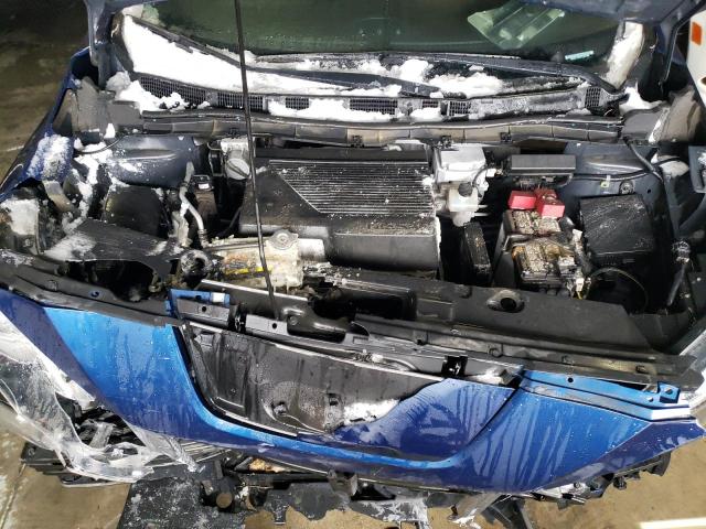 1N4AZ1CP9KC302466 - 2019 NISSAN LEAF S BLUE photo 11