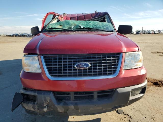 1FMPU15565LA13219 - 2005 FORD EXPEDITION XLT RED photo 5