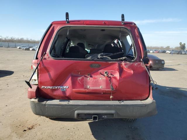 1FMPU15565LA13219 - 2005 FORD EXPEDITION XLT RED photo 6