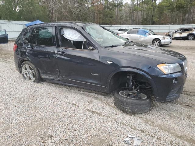 5UXWX7C56DL981783 - 2013 BMW X3 XDRIVE35I BLACK photo 4