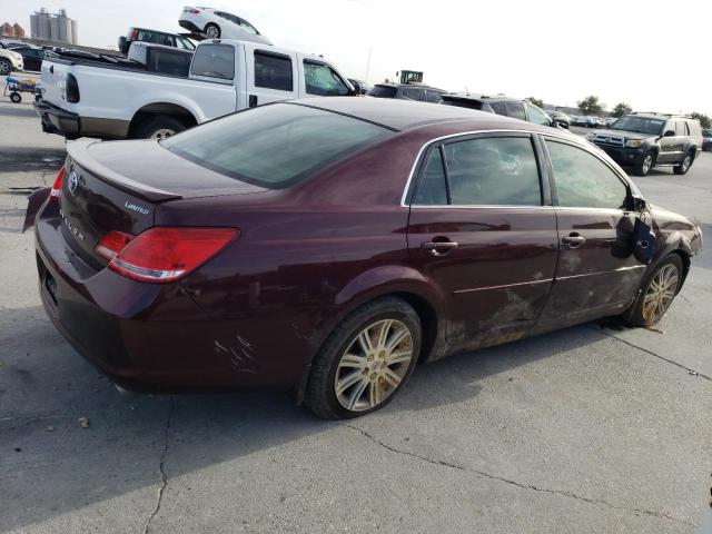 4T1BK36B57U243976 - 2007 TOYOTA AVALON XL BURGUNDY photo 3