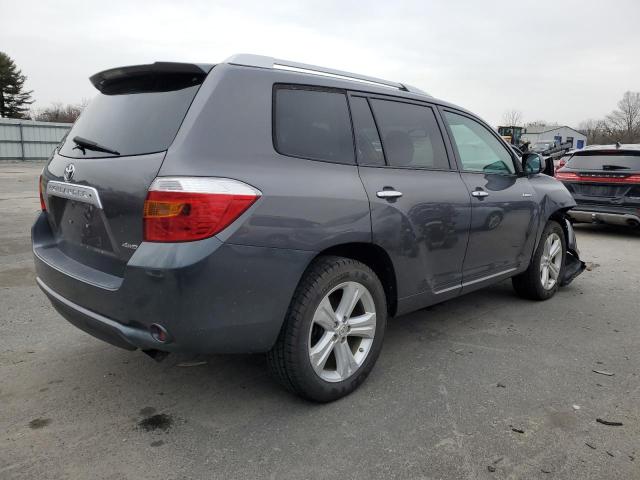 5TDDK3EH4AS025199 - 2010 TOYOTA HIGHLANDER LIMITED GRAY photo 3