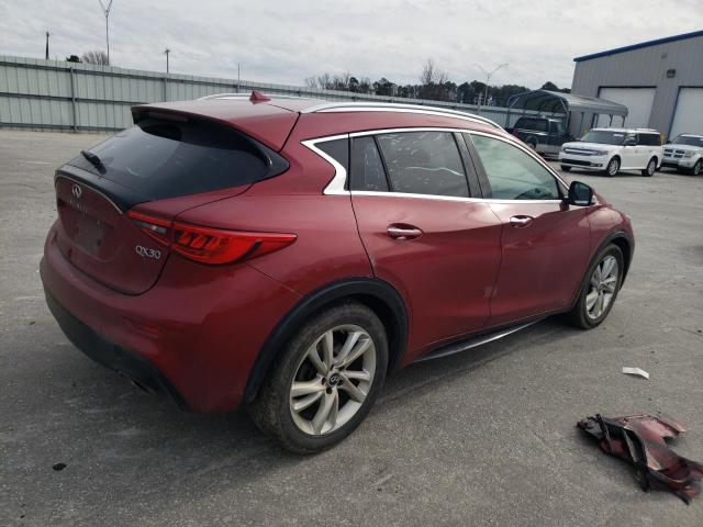 SJKCH5CP7HA037111 - 2017 INFINITI QX30 BASE BURGUNDY photo 3