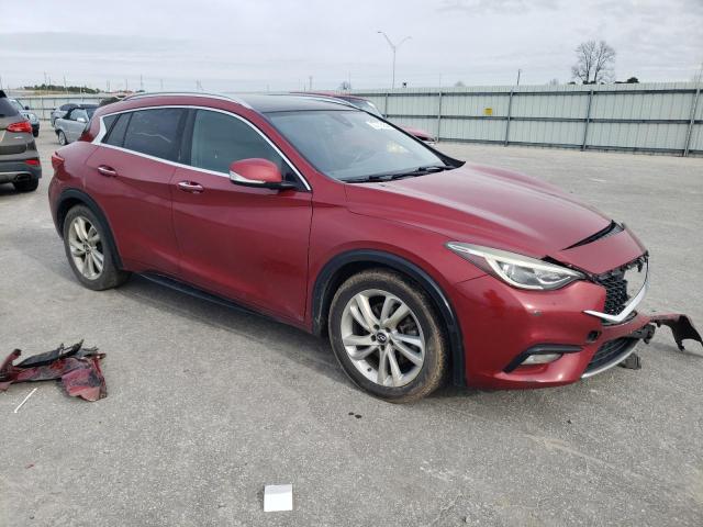SJKCH5CP7HA037111 - 2017 INFINITI QX30 BASE 勃艮第红 照片 4