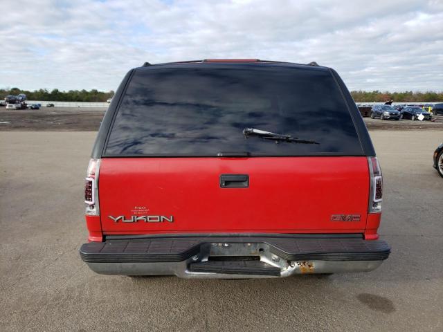 1GKEK13R9XJ751526 - 1999 GMC YUKON RED photo 6