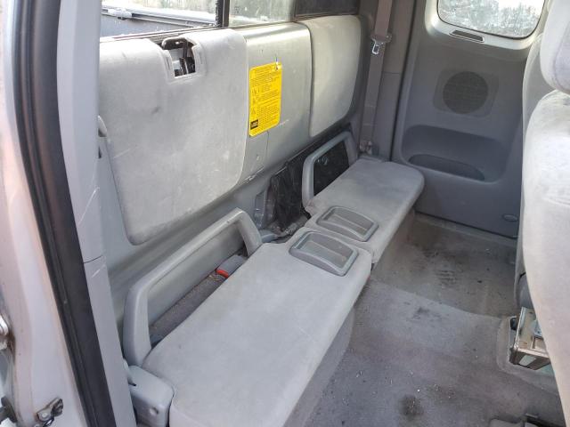 5TEUU42N97Z460967 - 2007 TOYOTA TACOMA ACCESS CAB ვერცხლისფერი ფოტო 10