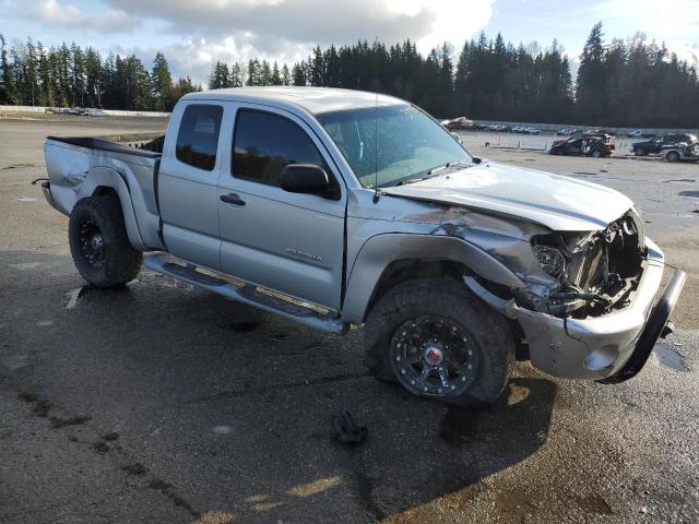 5TEUU42N97Z460967 - 2007 TOYOTA TACOMA ACCESS CAB ვერცხლისფერი ფოტო 4