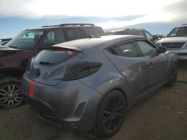 KMHTC6AD5GU258408 - 2016 HYUNDAI VELOSTER GRAY photo 3