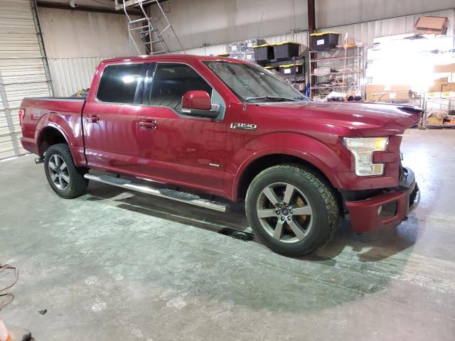 1FTEW1EG1FFA05763 - 2015 FORD F150 SUPER MAROON photo 4