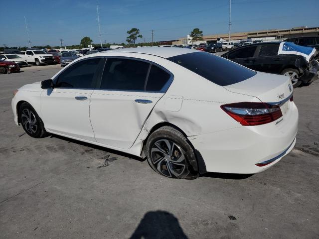 1HGCR2F43GA042273 - 2016 HONDA ACCORD LX WHITE photo 2