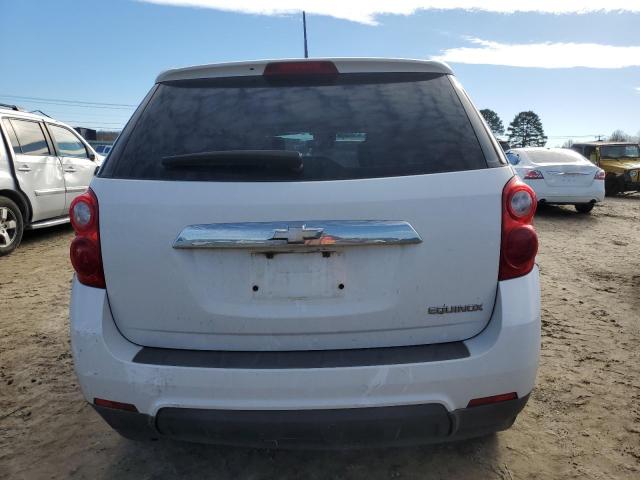 2GNALBEK8D6362518 - 2013 CHEVROLET EQUINOX LS WHITE photo 6