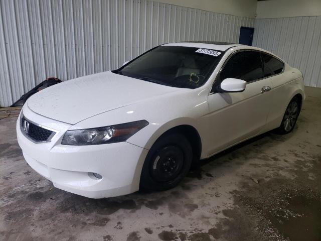 1HGCS2B83AA001033 - 2010 HONDA ACCORD EXL WHITE photo 1