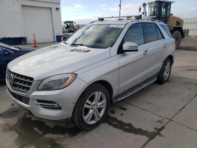 4JGDA5HB6DA213466 - 2013 MERCEDES-BENZ ML 350 4MATIC SILVER photo 1