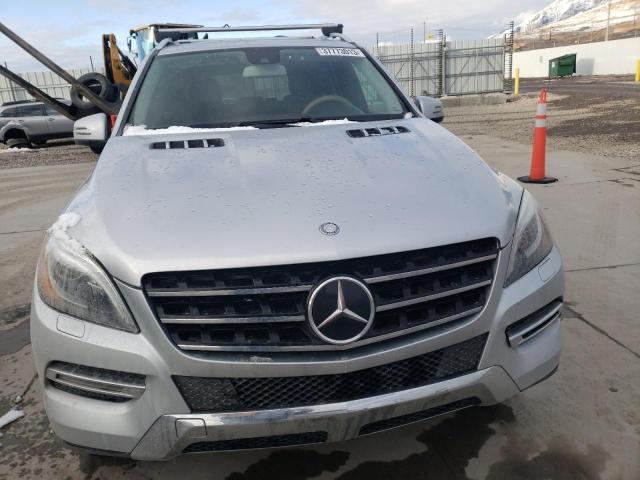 4JGDA5HB6DA213466 - 2013 MERCEDES-BENZ ML 350 4MATIC SILVER photo 5