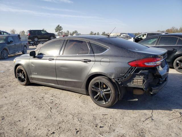 3FA6P0LU7JR208632 - 2018 FORD FUSION SE HYBRID GRAY photo 2