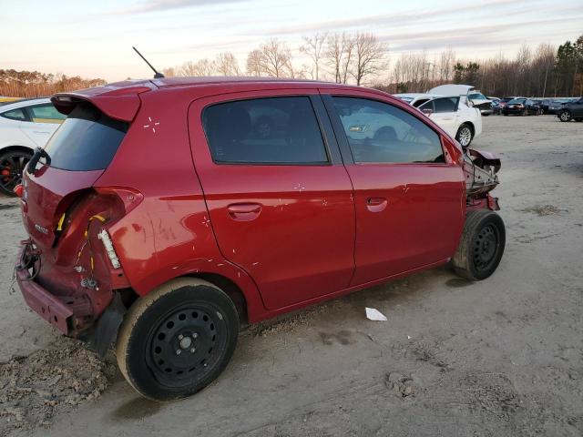 ML32A3HJ9KH014250 - 2019 MITSUBISHI MIRAGE ES RED photo 3