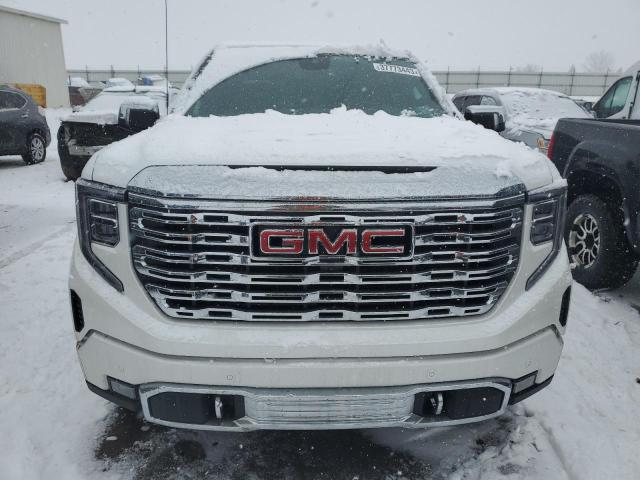 3GTUUGED7NG674675 - 2022 GMC SIERRA K1500 DENALI WHITE photo 5