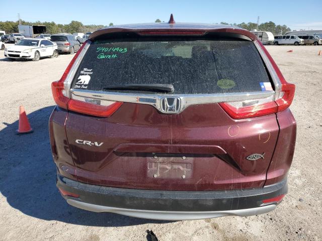 7FARW1H55JE050430 - 2018 HONDA CR-V EX MAROON photo 6