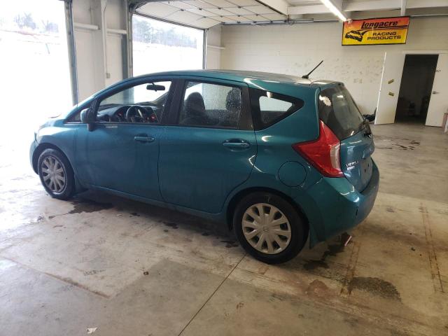3N1CE2CP8EL422548 - 2014 NISSAN VERSA NOTE S TURQUOISE photo 2