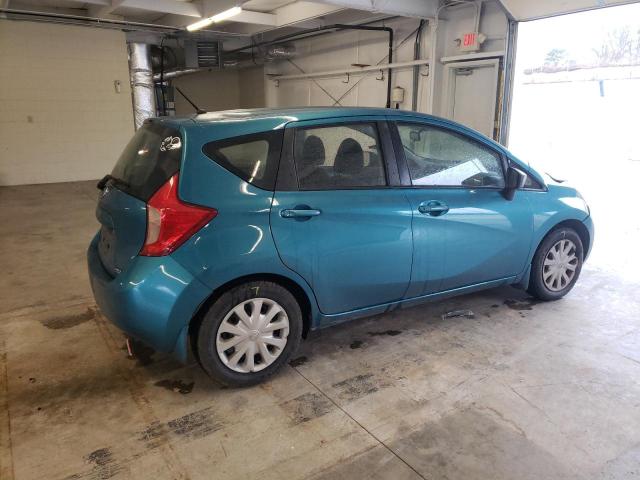 3N1CE2CP8EL422548 - 2014 NISSAN VERSA NOTE S TURQUOISE photo 3