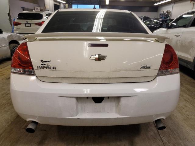 2G1WD58C789251148 - 2008 CHEVROLET IMPALA SUPER SPORT WHITE photo 6