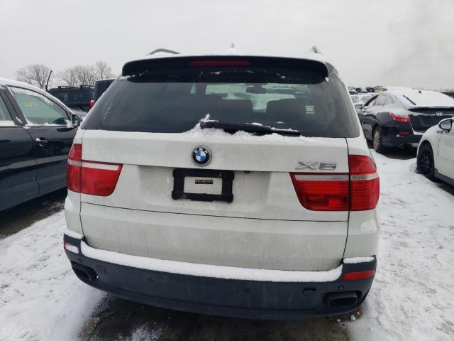 5UXFE83569L308088 - 2009 BMW X5 XDRIVE48I WHITE photo 6