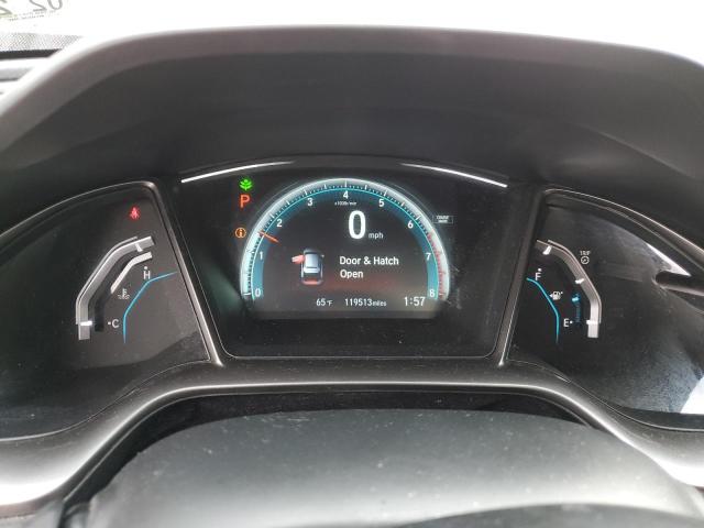 SHHFK7H72HU222601 - 2017 HONDA CIVIC EXL ნაცრისფერი ფოტო 9