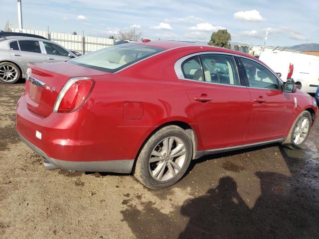 1LNHM93R39G615454 - 2009 LINCOLN MKS RED photo 3