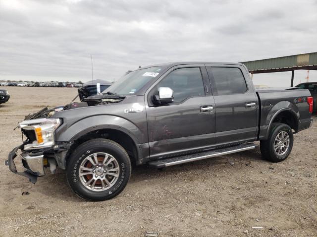 1FTEW1E54LKD50528 - 2020 FORD F150 SUPERCREW GRAY photo 1