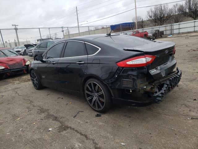 3FA6P0PU8FR287231 - 2015 FORD FUSION SE PHEV BLACK photo 2