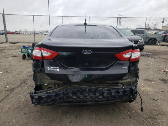 3FA6P0PU8FR287231 - 2015 FORD FUSION SE PHEV BLACK photo 6