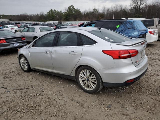 1FADP3J26FL214275 - 2015 FORD FOCUS TITANIUM SILVER photo 2