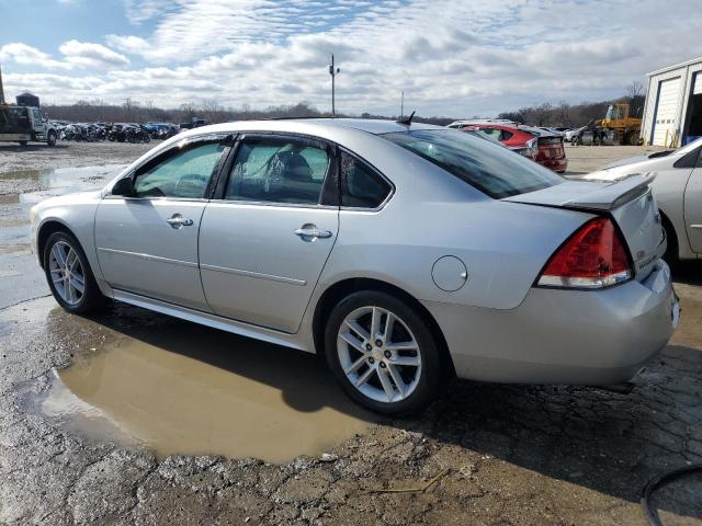 2G1WC5E33D1164489 - 2013 CHEVROLET IMPALA LTZ SILVER photo 2