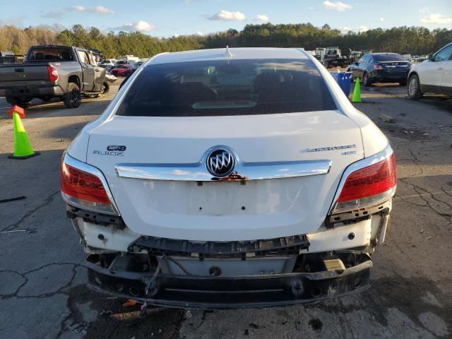 1G4GC5EG9AF299393 - 2010 BUICK LACROSSE CXL WHITE photo 6