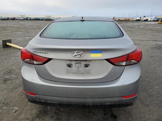 5NPDH4AE1GH760382 - 2016 HYUNDAI ELANTRA SE SILVER photo 6