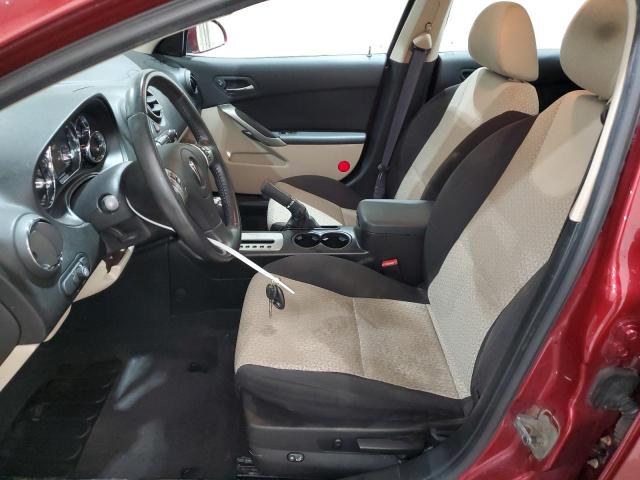 1G2ZA5E05A4154096 - 2010 PONTIAC G6 BURGUNDY photo 7