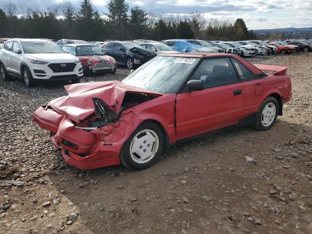 JT2AW15C3H0115577 - 1987 TOYOTA MR2 RED photo 1