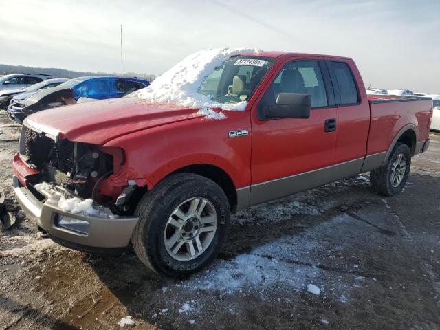 1FTPX14545NB24790 - 2005 FORD F150 RED photo 1