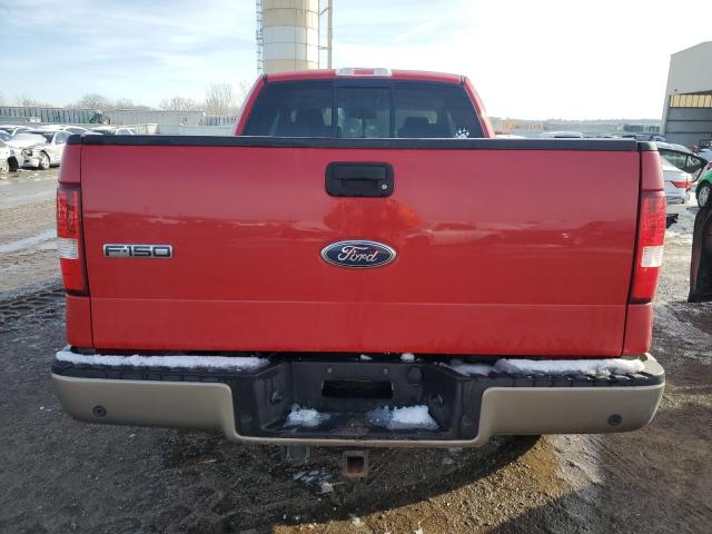 1FTPX14545NB24790 - 2005 FORD F150 RED photo 6